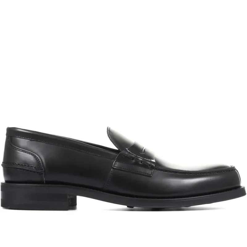 Chorleywood Leather Penny Loafers - CHORLEYWOOD / 319 291 - Black sold by Jones Bootmaker