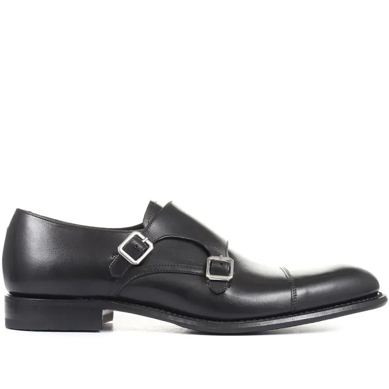 Idaho Monk Shoes - LOA33500 / 320 033 - Black sold by Jones Bootmaker