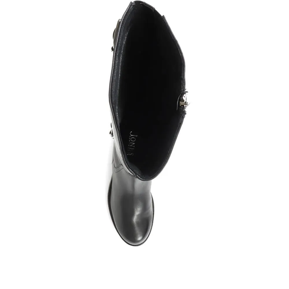 Carrara Wide Calf Fit Boots - CARRARAL / 321 024 - Black sold by Jones Bootmaker product image thumbnail 4