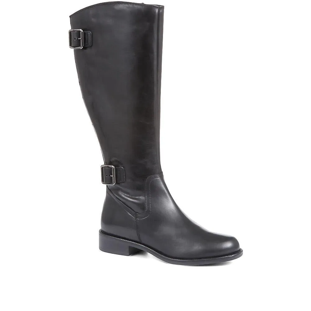 Carrara Wide Calf Fit Boots - CARRARAL / 321 024 - Black sold by Jones Bootmaker product image thumbnail 2