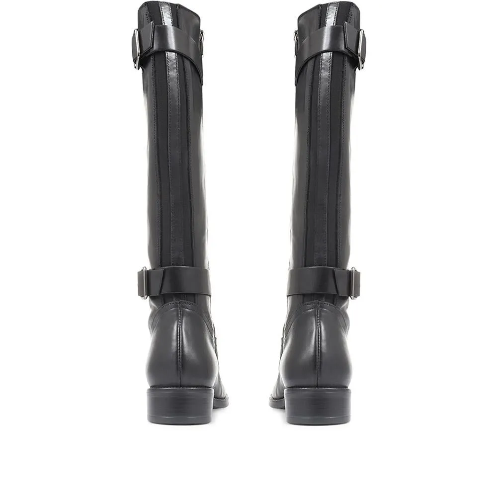 Carrara Wide Calf Fit Boots - CARRARAL / 321 024 - Black sold by Jones Bootmaker product image thumbnail 3