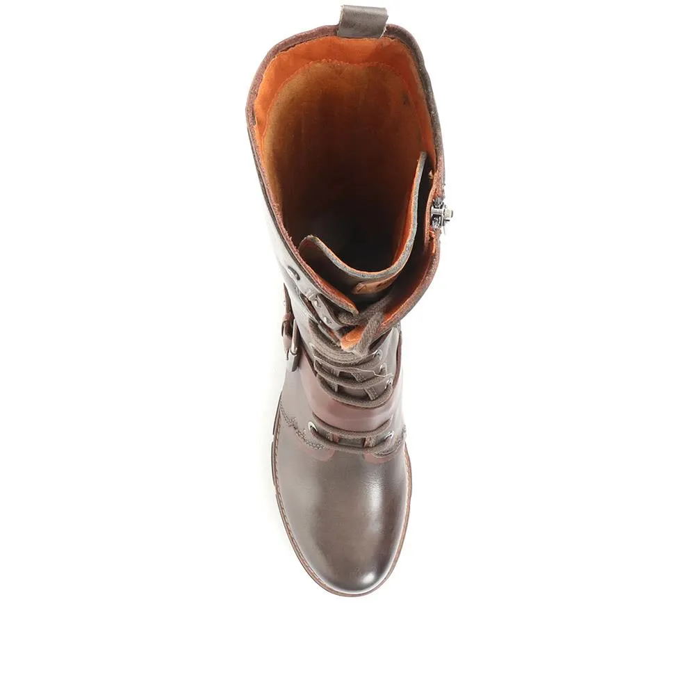 San Sebastian Knee High Boots - PIKO34504 / 321 112 - Grey sold by Jones Bootmaker product image thumbnail 5