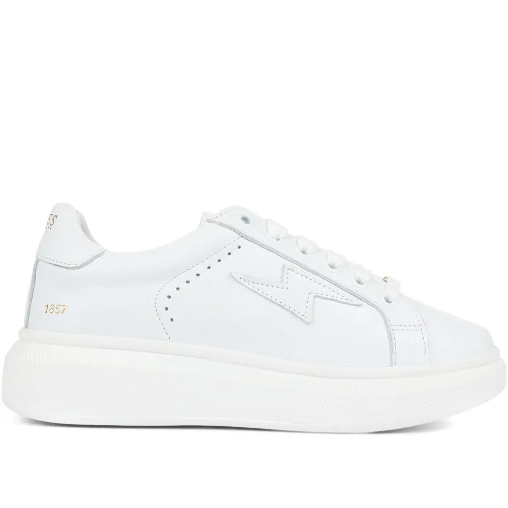 Enrica Leather Platform Trainers - ENRICA / 901 905 sold by Jones Bootmaker