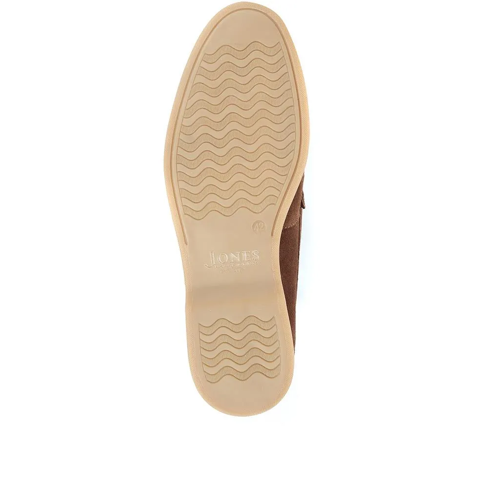 Quin Suede Tassel Loafers - QUIN / 321 689 - Snuff Suede sold by Jones Bootmaker product image thumbnail 5