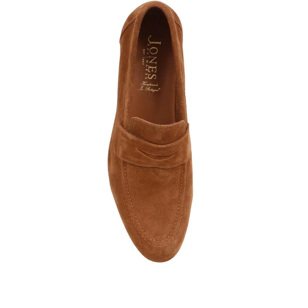 Cristo Leather Penny Loafers - CRISTO / 321 995 - Tan Suede sold by Jones Bootmaker product image thumbnail 4