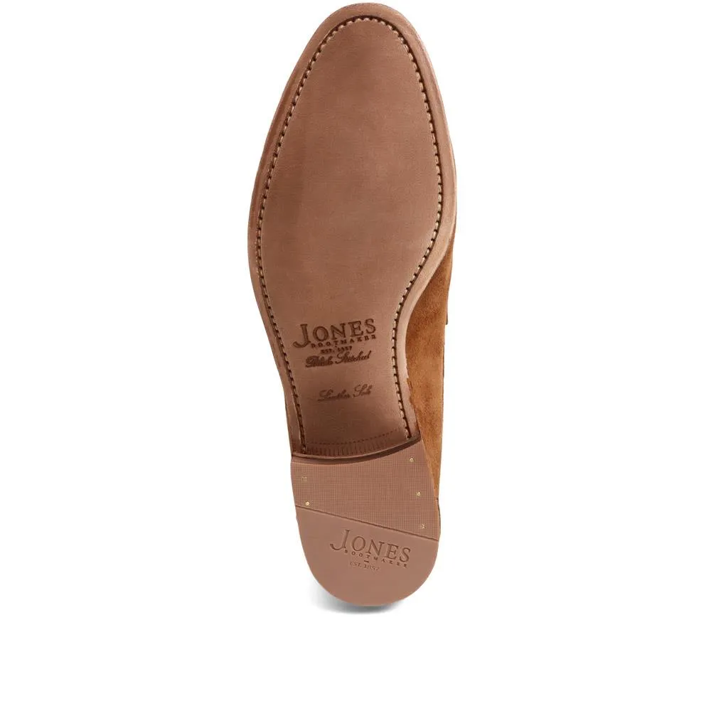 Cristo Leather Penny Loafers - CRISTO / 321 995 - Tan Suede sold by Jones Bootmaker product image thumbnail 5