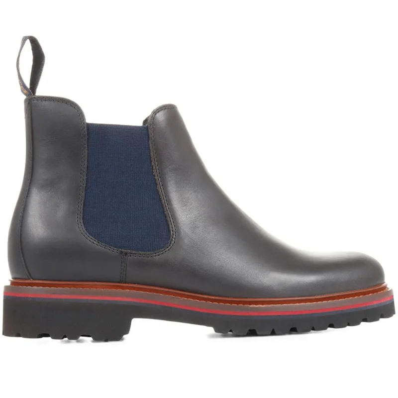 Beijing Women's Leather Chelsea Boots - BORDON / 322 329 - Dark Brown made by Ben Sherman