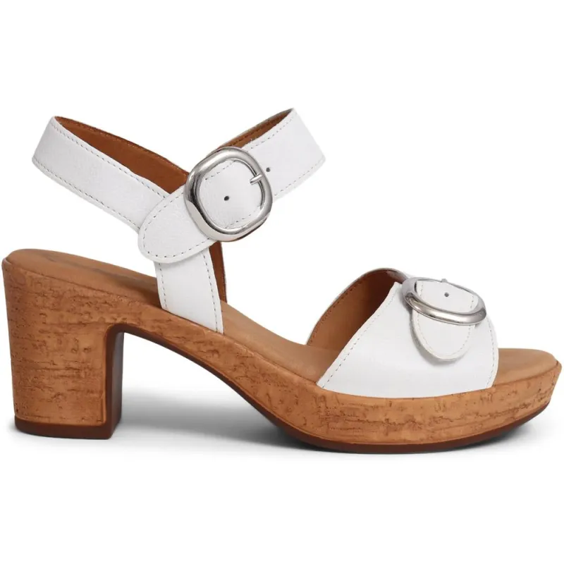 Fantastica Gabor Wedge Sandals - GAB37513 / 323 531 - White made by Jones Bootmaker