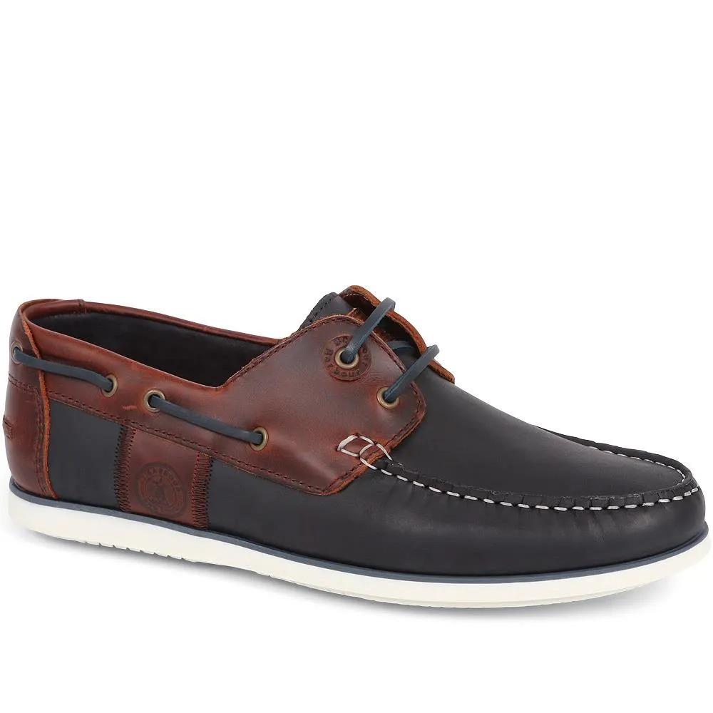 Wake Leather Boat Shoes - BARBR37502 / 323 676 - Navy-Brown sold by Jones Bootmaker product image thumbnail 2