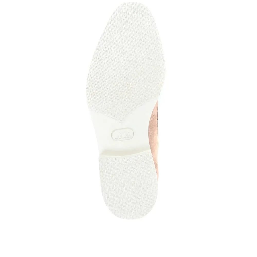 Roberto Suede Leather Penny Loafers - ROBERTO / 321 659 - Sand Suede sold by Jones Bootmaker product image thumbnail 5