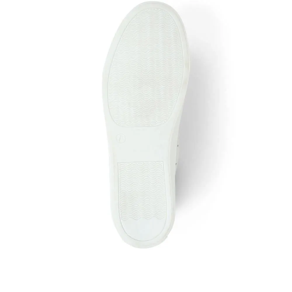 Farrah Leather Lace-Up Trainer - FARRAH / 318 523 - Tan sold by Jones Bootmaker product image thumbnail 4