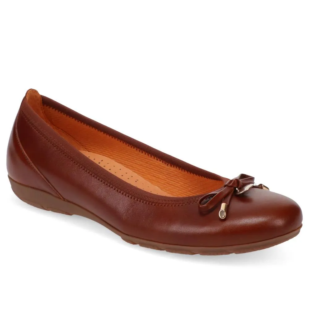 Ring Leather Ballet Pumps - GAB36539 / 323 033 - Tan sold by Jones Bootmaker product image thumbnail 2
