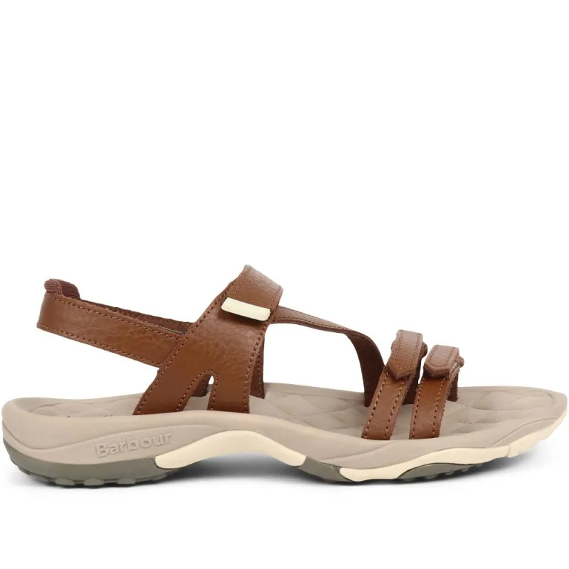 Kenmore Leather Sports Sandals - BARBR37508 / 323 659 - Tan made by Barbour