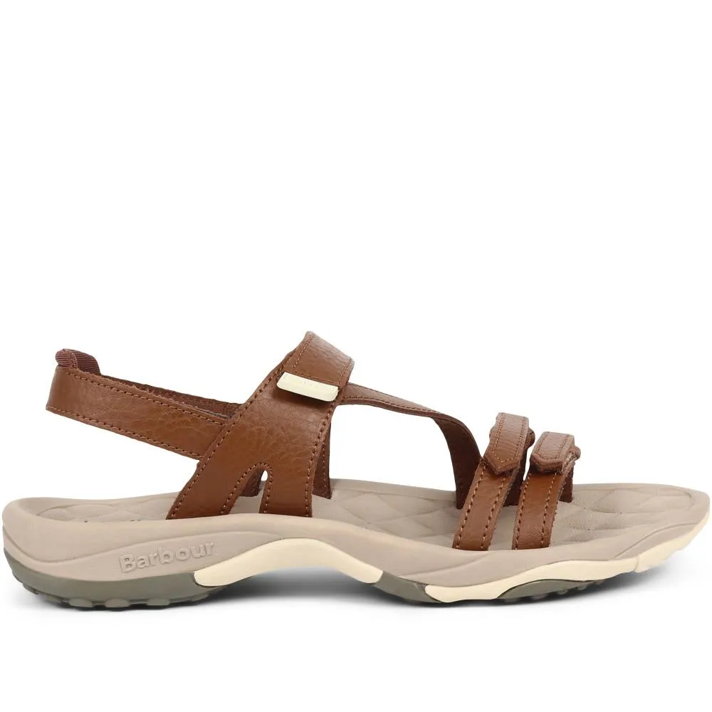 Kenmore Leather Sports Sandals - BARBR37508 / 323 659 - Tan sold by Jones Bootmaker