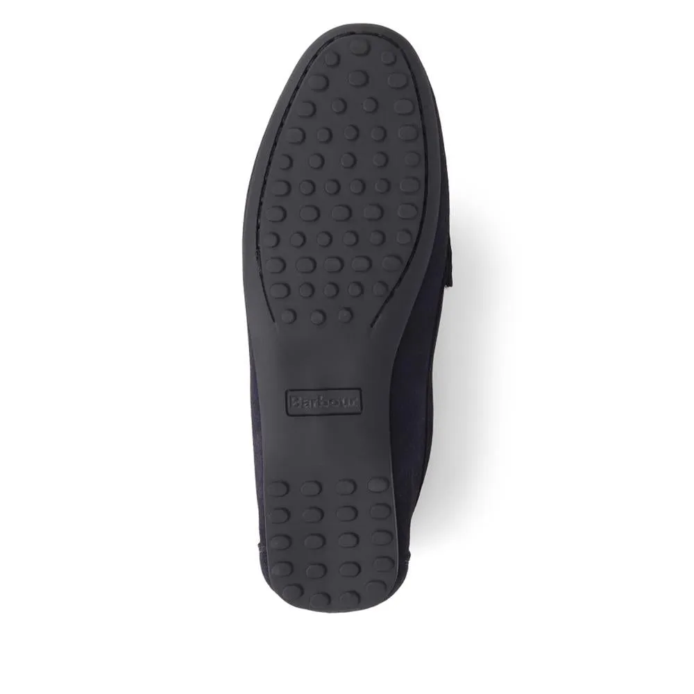 Barbour Leather Driving Shoes - BARBR39510 / 324 823 - Navy sold by Jones Bootmaker product image thumbnail 4