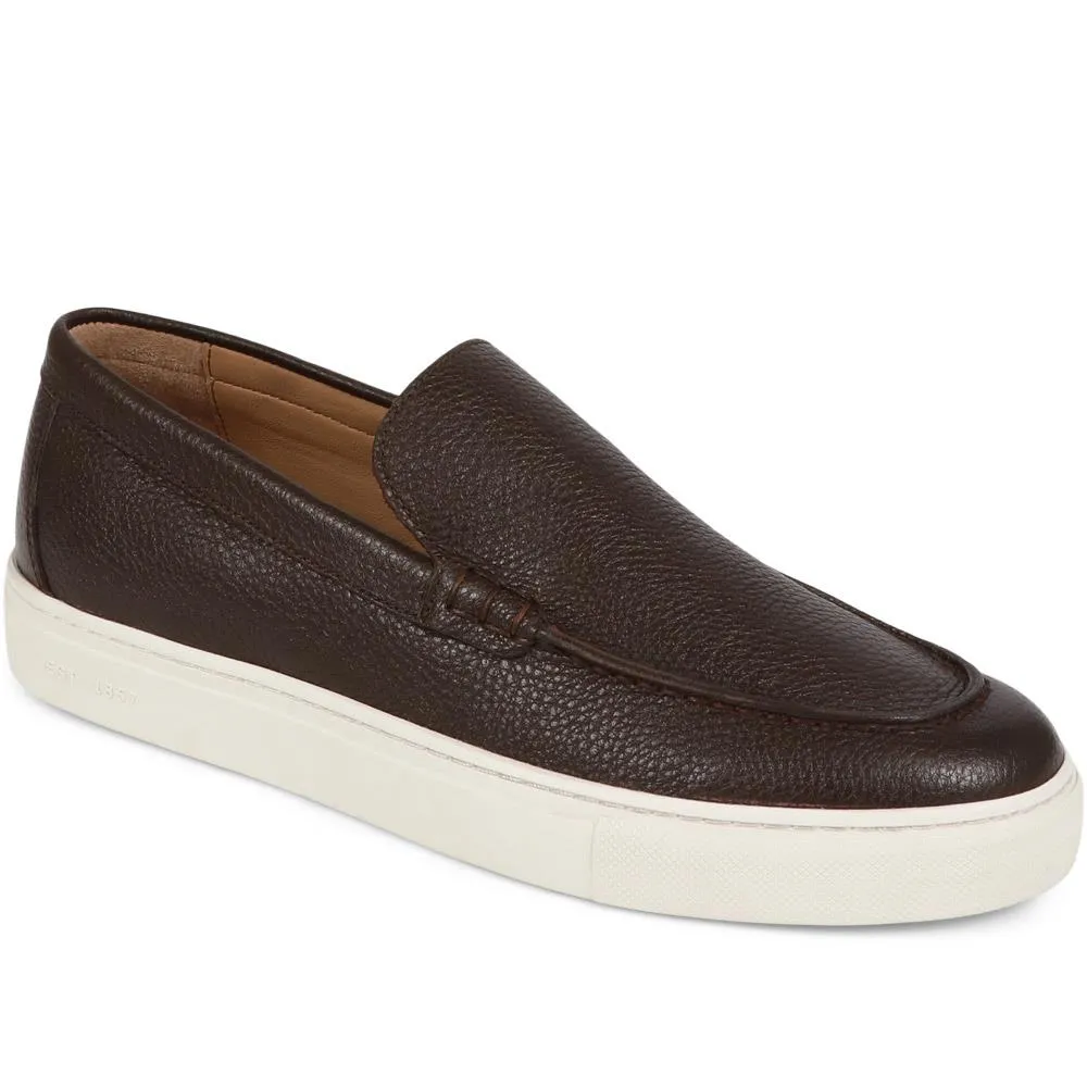 Southampton Leather Trainers - SOUTHAMPTON / 325 051 - Brown sold by Jones Bootmaker product image thumbnail 2