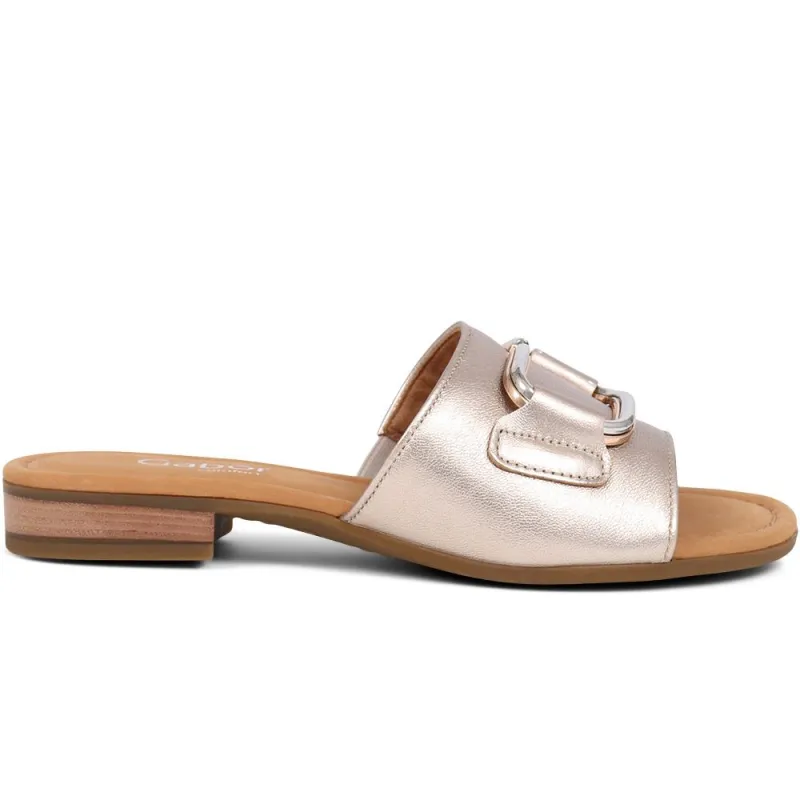 Mule Sandals - GAB39512 / 325 065 - Metallic made by Jones Bootmaker