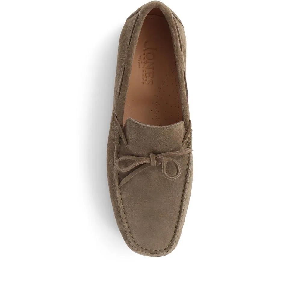 Plymouth Leather Moccasins - PLYMOUTH / 325 094 - Olive Suede sold by Jones Bootmaker product image thumbnail 5