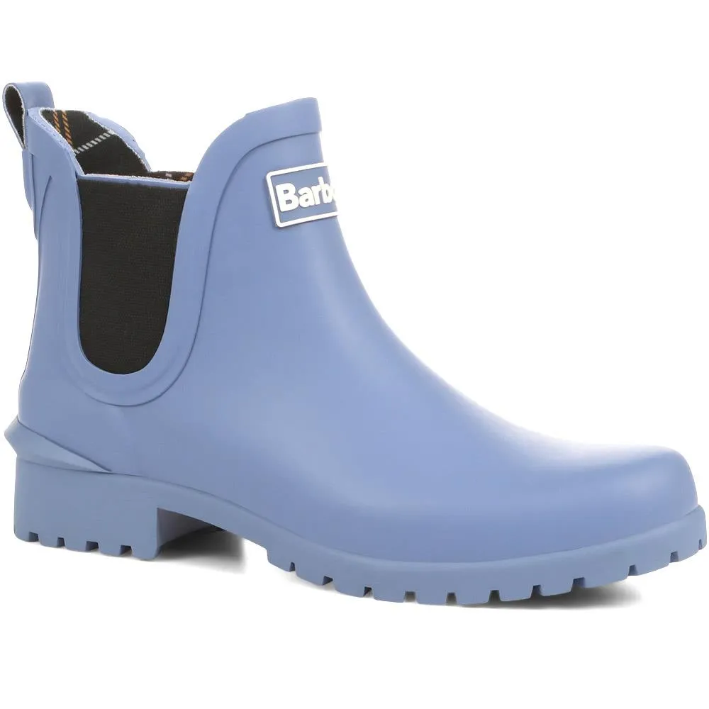 Wilton Wellie Ankle Boots - BARBR28514 / 313 961 - Pale Blue sold by Jones Bootmaker product image thumbnail 2