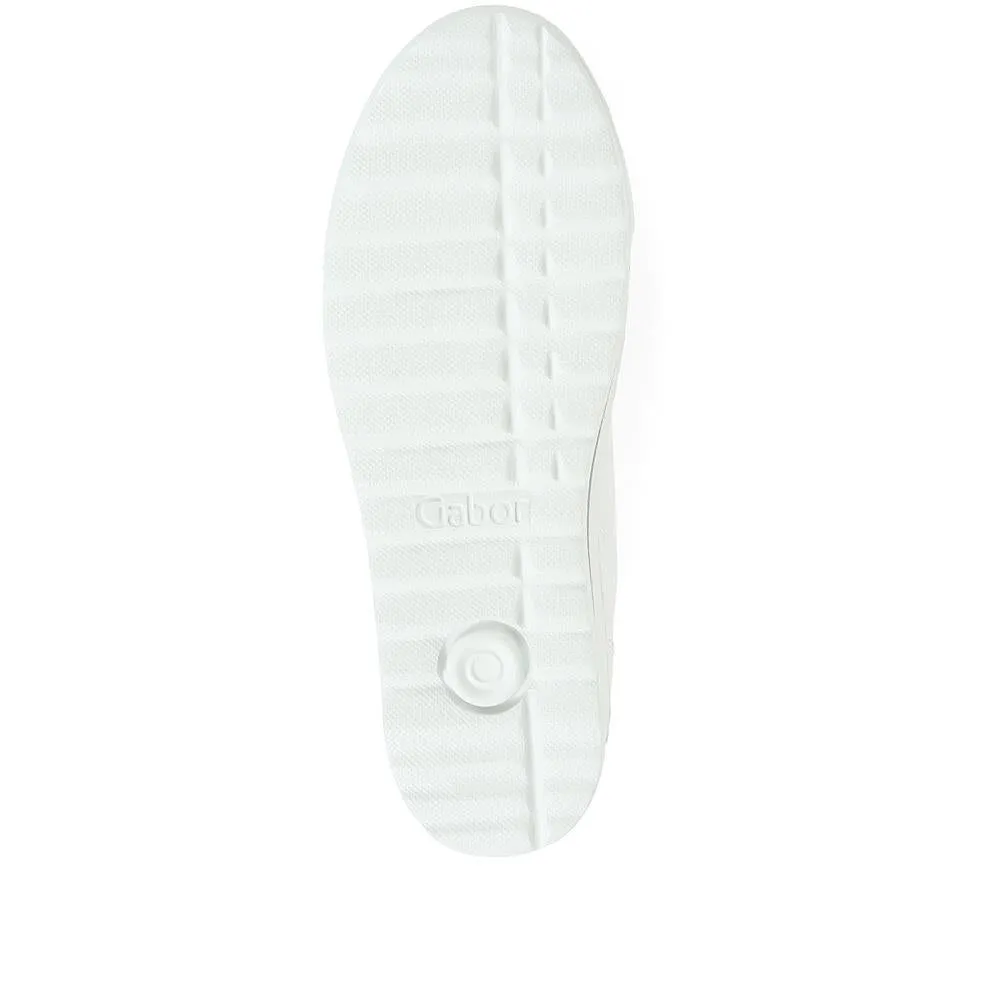 Heather Leather Platform Trainers - GAB35508 / 321 583 - White sold by Jones Bootmaker product image thumbnail 5