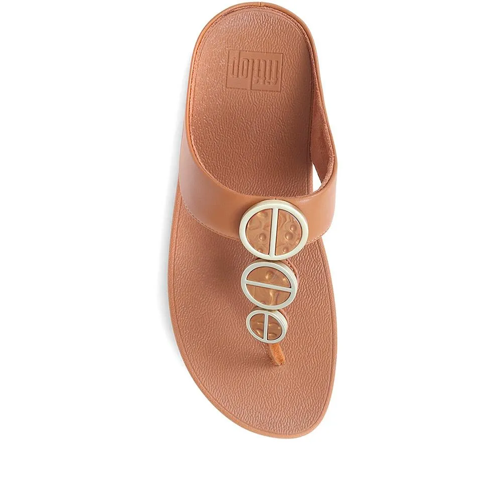 Halo Leather Wedge Sandals - FITF37503 / 323 247 - Light Tan sold by Jones Bootmaker product image thumbnail 4