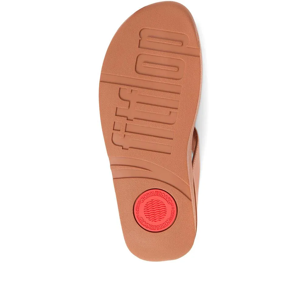 Halo Leather Wedge Sandals - FITF37503 / 323 247 - Light Tan sold by Jones Bootmaker product image thumbnail 5