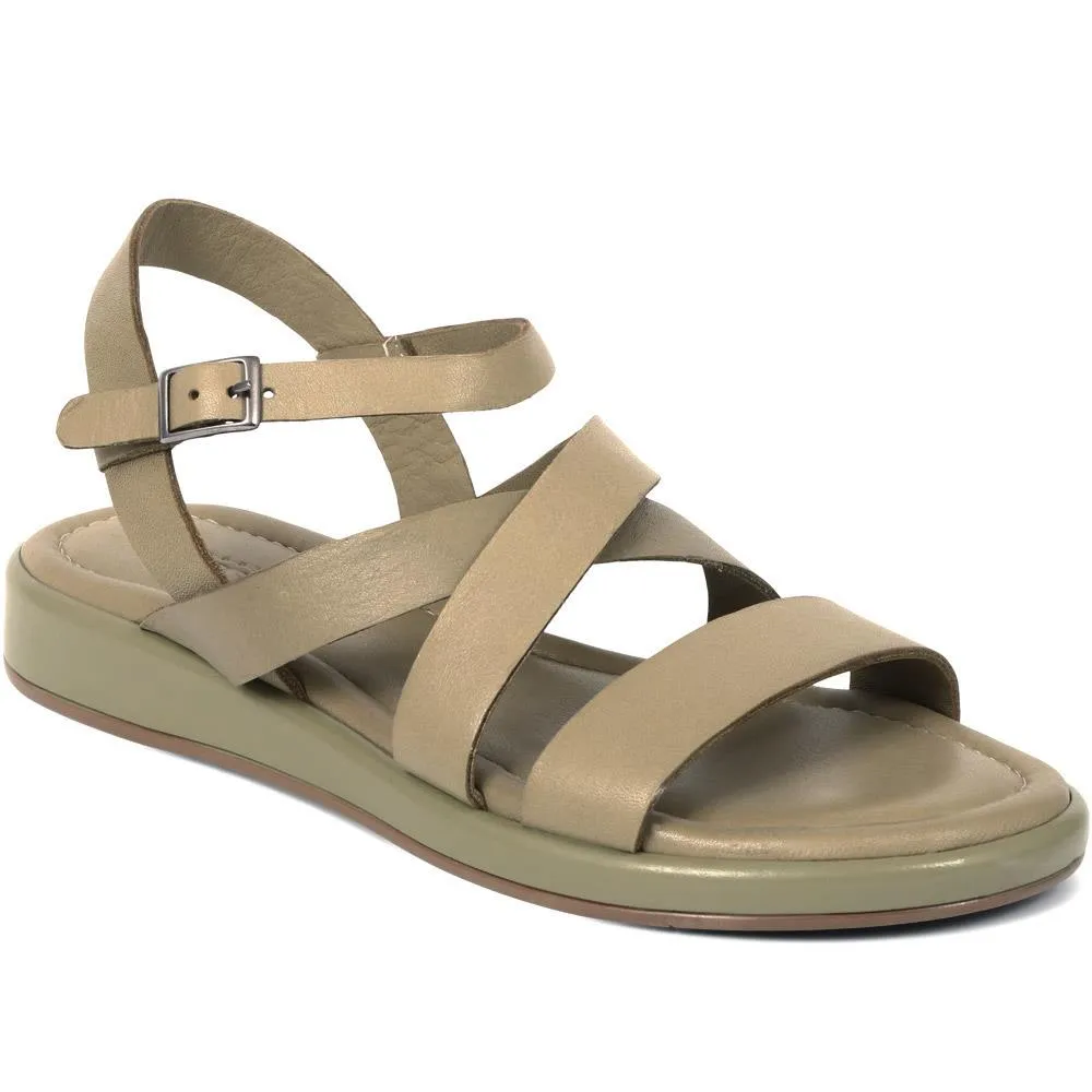 Maci Leather Strappy Sandals - MACI / 323 972 - Green sold by Jones Bootmaker product image thumbnail 2