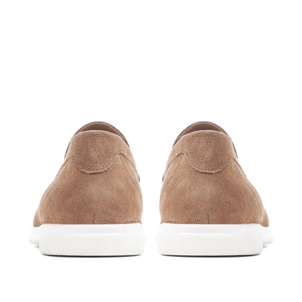 Quin Suede Tassel Loafers - QUIN / 321 689 - Tan Suede sold by Jones Bootmaker product image thumbnail 2