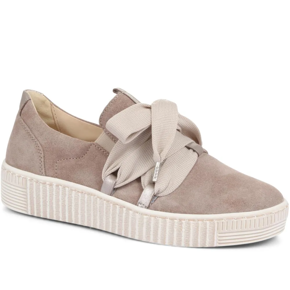 Waltz Gabor Lace-Up Trainers - GAB33506 / 319 497 - Taupe sold by Jones Bootmaker product image thumbnail 2
