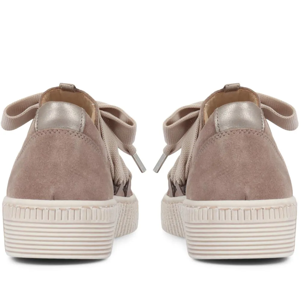 Waltz Gabor Lace-Up Trainers - GAB33506 / 319 497 - Taupe sold by Jones Bootmaker product image thumbnail 3