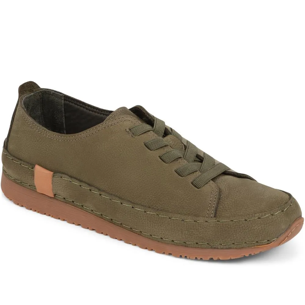 Amarilla Lace-Up Trainers - AMARILLA / 325 235 - Khaki sold by Jones Bootmaker product image thumbnail 2