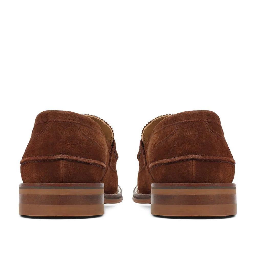 Chorleywood Leather Penny Loafers - CHORLEYWOOD / 319 291 - Tobacco sold by Jones Bootmaker product image thumbnail 3