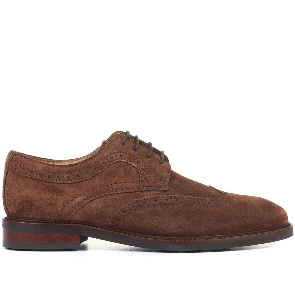 Longwood Leather Derby Brogues - LONGWOOD / 320 482 sold by Jones Bootmaker