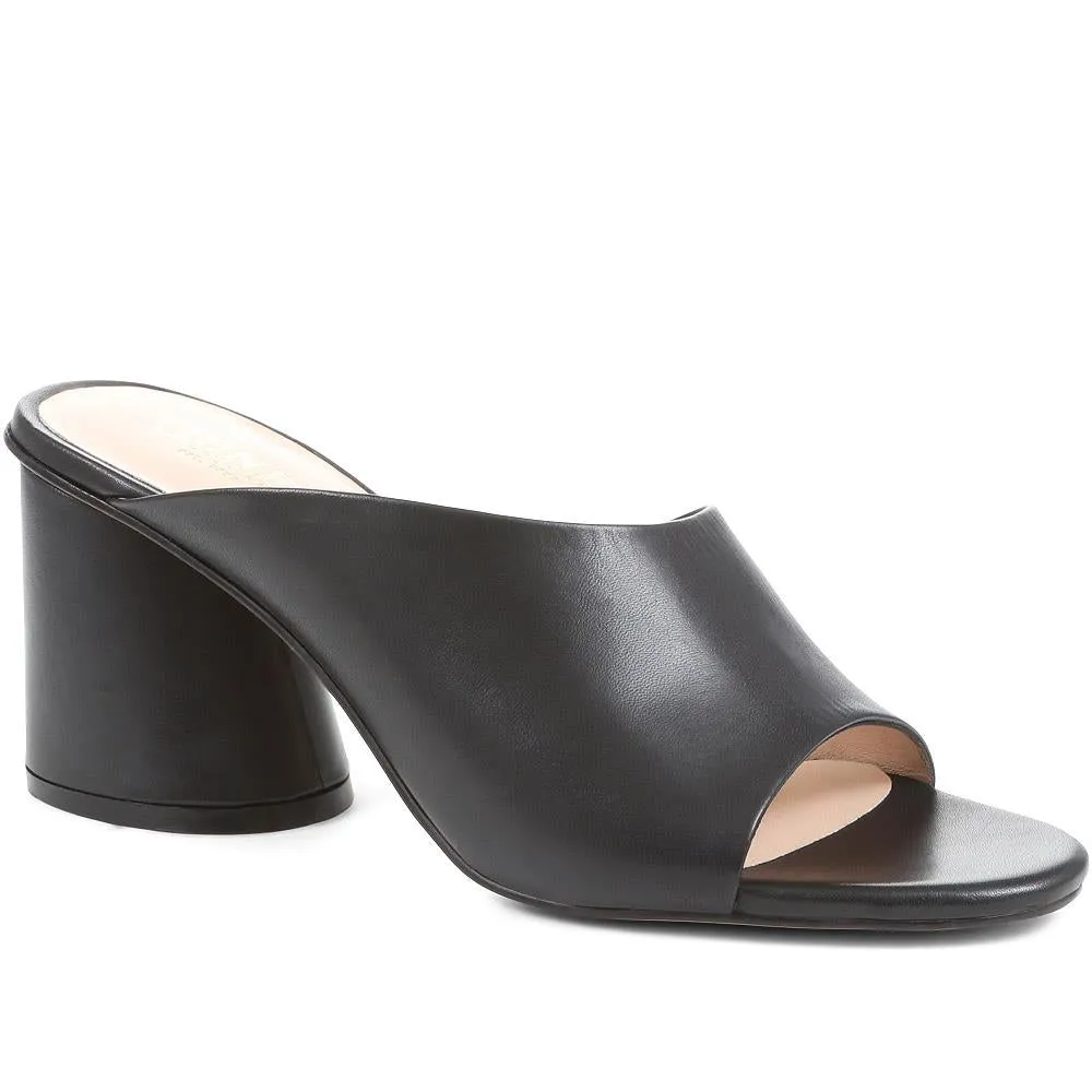 Lisetta Heeled Mules - LISETTA / 323 347 - Black sold by Jones Bootmaker product image thumbnail 2