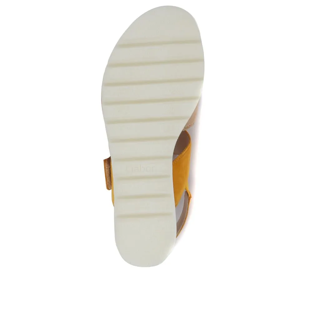Yeo Wedge Sandals with Buckle - GAB31512 / 317 897 - Yellow sold by Jones Bootmaker product image thumbnail 4