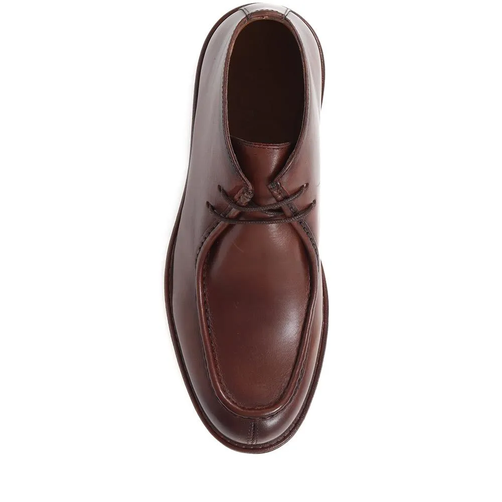 ERNEST Leather Chukka Boots - ERNEST / 324 392 - Brown sold by Jones Bootmaker product image thumbnail 5