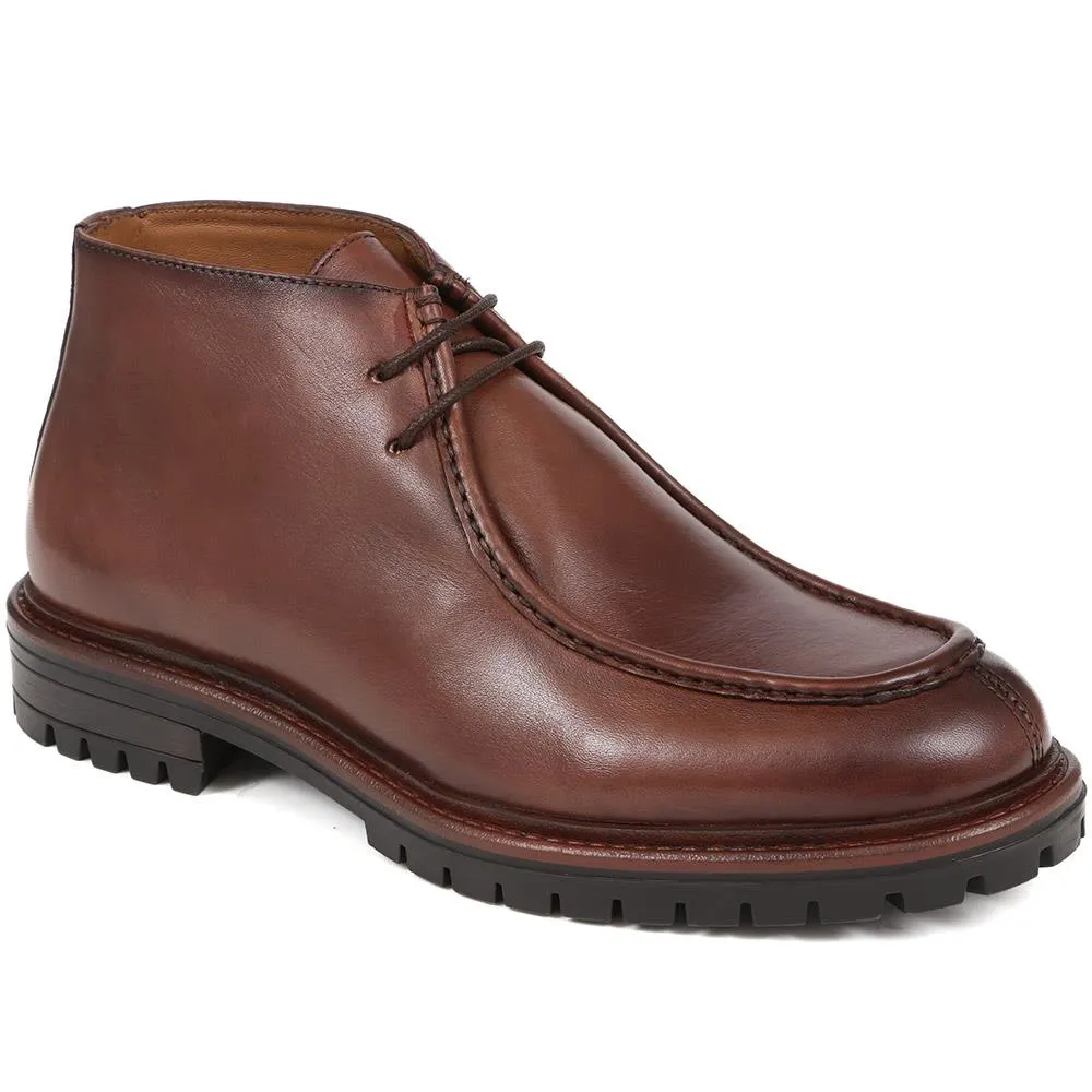 ERNEST Leather Chukka Boots - ERNEST / 324 392 - Brown sold by Jones Bootmaker product image thumbnail 2