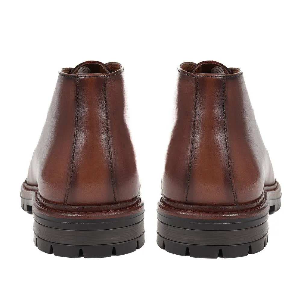 ERNEST Leather Chukka Boots - ERNEST / 324 392 - Brown sold by Jones Bootmaker product image thumbnail 3