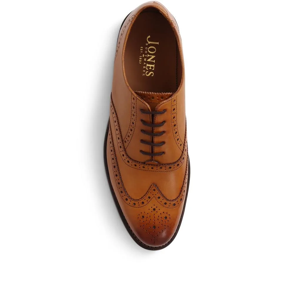 Arthur Oxford Leather Brogues - ARTHUR / 321 740 - Tan sold by Jones Bootmaker product image thumbnail 5