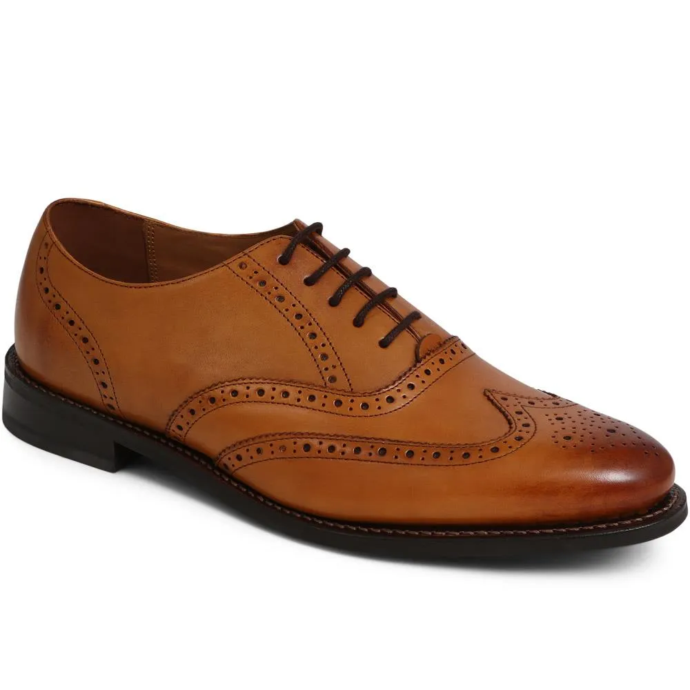 Arthur Oxford Leather Brogues - ARTHUR / 321 740 - Tan sold by Jones Bootmaker product image thumbnail 2