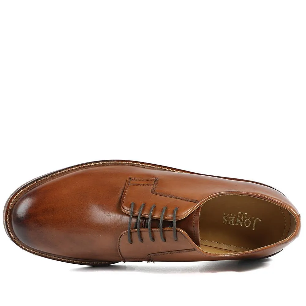 Adalfieri Smart Leather Lace Up Shoes - ADALFIERI / 328 822 - Tobacco sold by Jones Bootmaker product image thumbnail 4