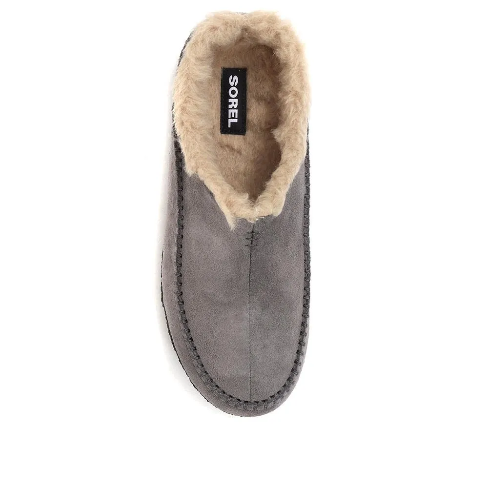 Lanner Ridge Suede Slippers - COLUM36503 / 323 188 - Quarry-Black sold by Jones Bootmaker product image thumbnail 4