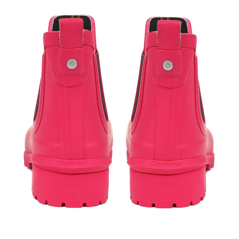 Wilton Wellie Ankle Boots - BARBR28514 / 313 961 - Fuschia sold by Jones Bootmaker product image thumbnail 3