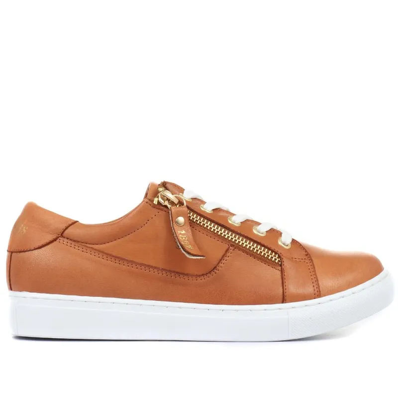Padova Leather Lace-Up Trainers - PADOVA / 320 235 sold by Jones Bootmaker