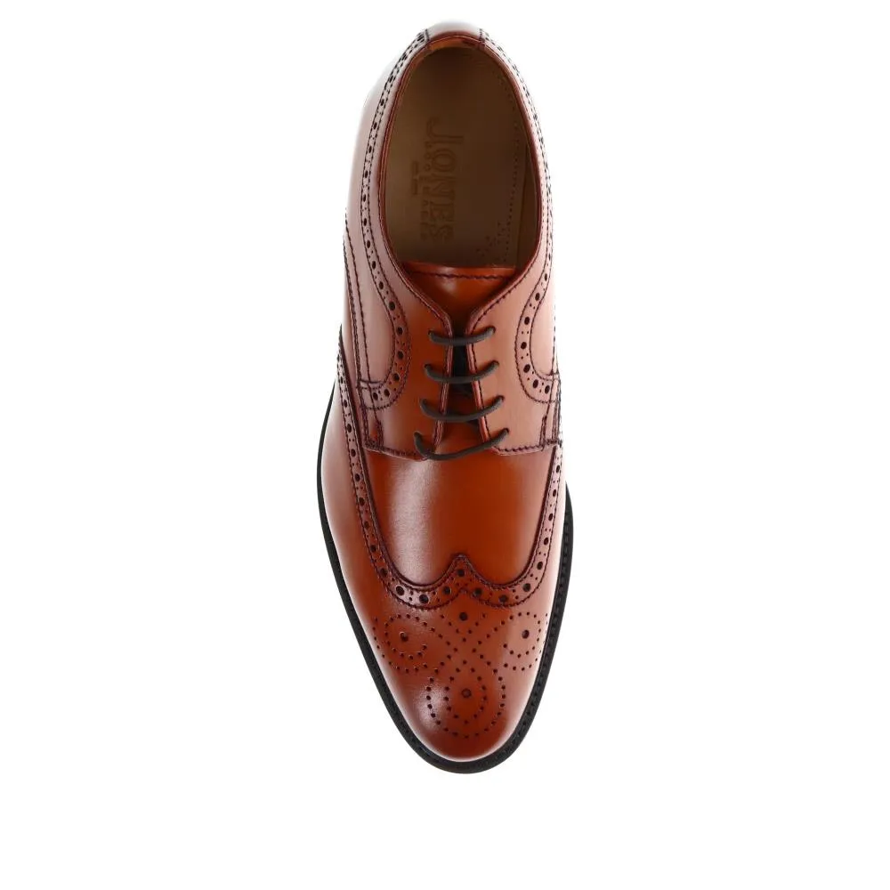 Longwood Leather Derby Brogues - LONGWOOD / 320 482 - Tan sold by Jones Bootmaker product image thumbnail 5