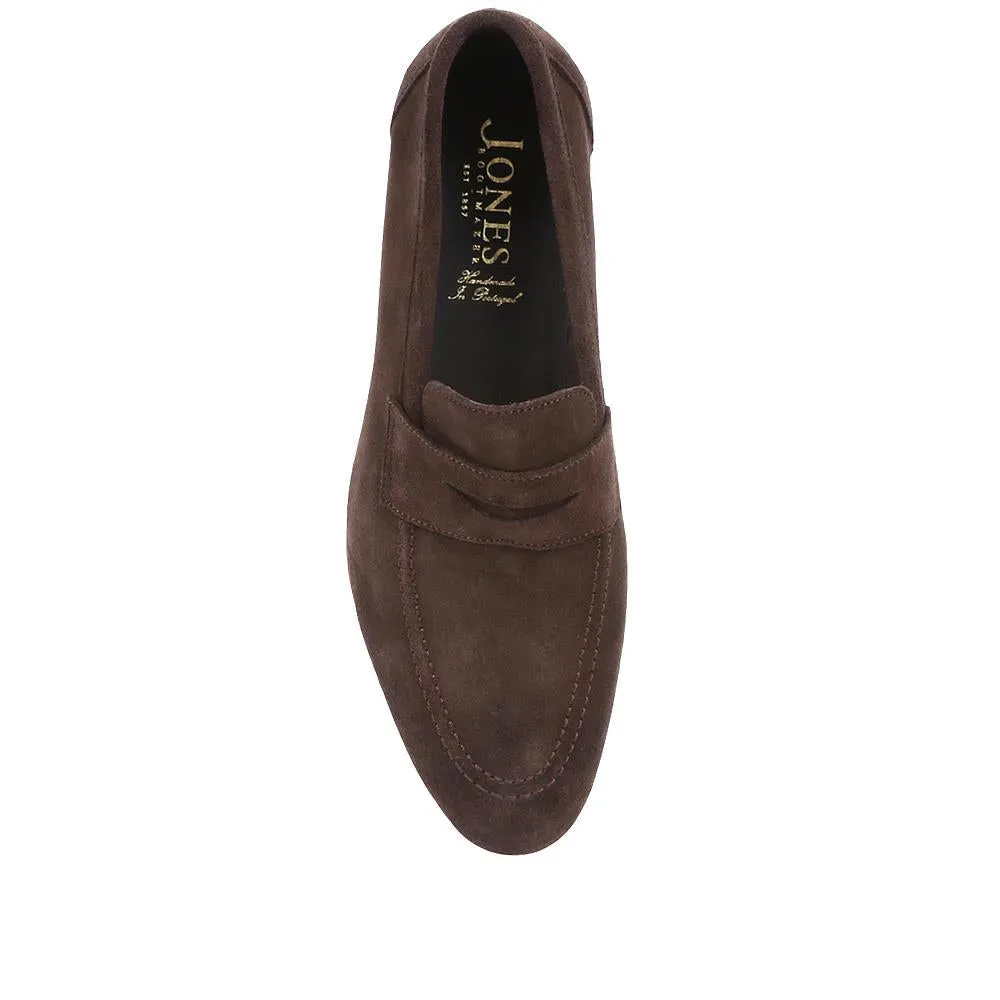 Cristo Leather Penny Loafers - CRISTO / 321 995 - Brown Suede sold by Jones Bootmaker product image thumbnail 5