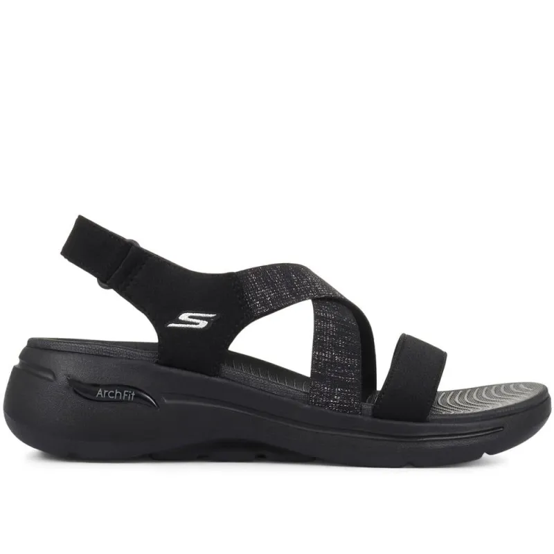 GOwalk Arch Fit Astonish Sandals - SKE33554 / 320 086 - Black sold by Jones Bootmaker