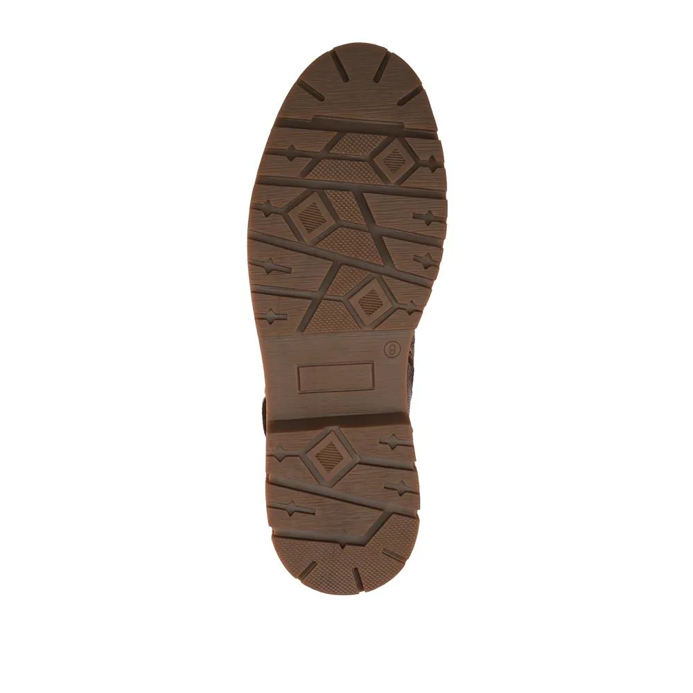 Warm Lined Leather Lace Up Boots - RNB42019 / 328 051 - Brown sold by Jones Bootmaker product image thumbnail 5