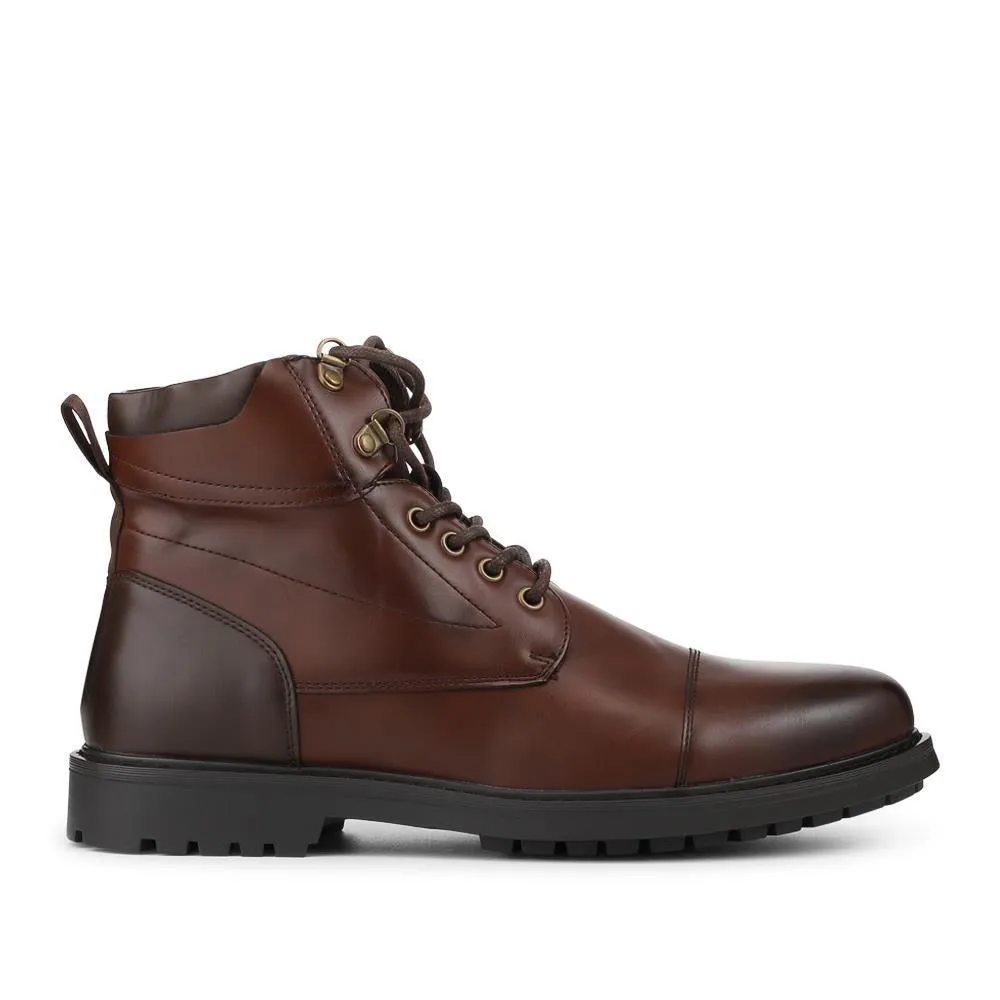 Smart Lace Up Ankle Boots - CHANG42002 / 328 267 - Brown sold by Jones Bootmaker