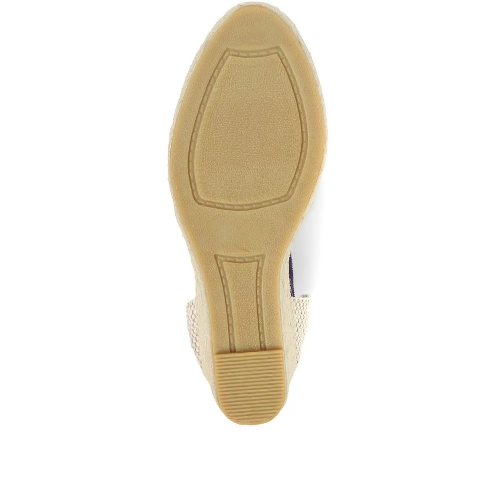 Alyssa Wedge Espadrille Sandals - ALYSSA / 320 328 - Lavender sold by Jones Bootmaker product image thumbnail 5